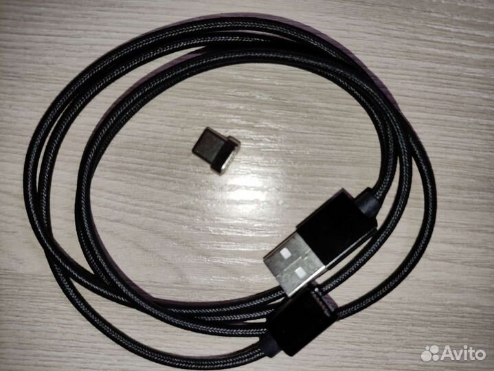 Магнитный кабель USB type C для зарядки