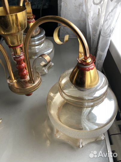 Люстра СССР рабочая