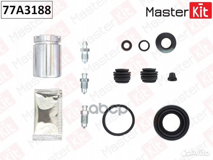 Ремкомплект тормозного суппорта + поршень зад