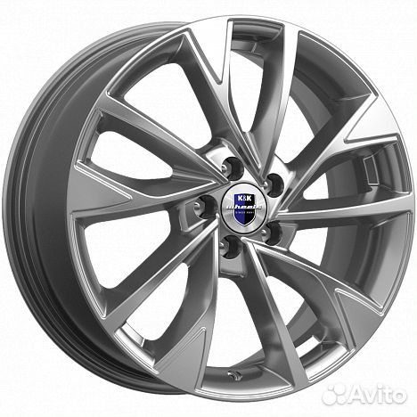 R17 5x100 7J ET38 D67,1 К&К Роквуд (кс900-04) дарк