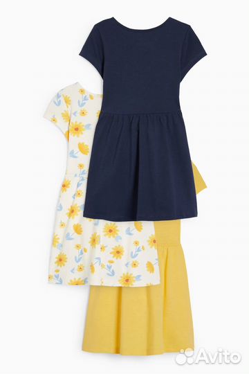Летнее платье для девочки 128 hm ca