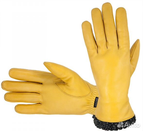 Перчатки тёплые, женские Hofler,размер 6.5