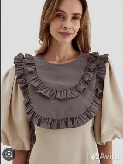 Манишка Unigue fabric / Черешня