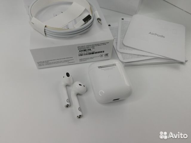 Беспроводные наушники apple airpods 2