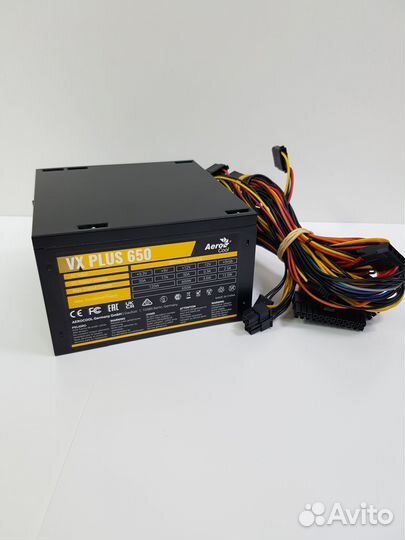 Блоки питания Aerocool VX-650 plus