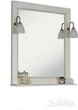 Зеркало Акватон Жерона 85 (1A158702GEM20) белое с