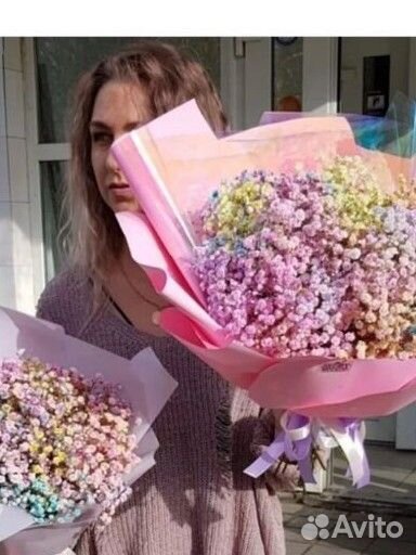 Букет из гипсофилы