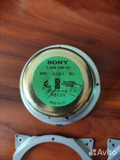 2 динамика Sony Goodmans 1-504-145-12 30W