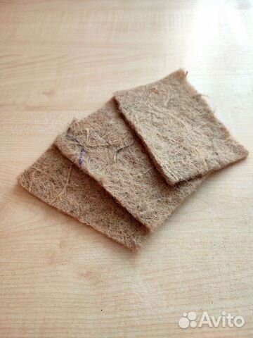 Джутовые коврики для микрозелени 16 шт