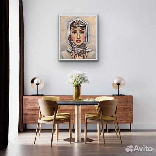 Картина на холсте. Ручная работа