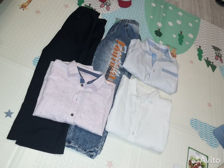 Вещи пакетом на мальчика 128 134