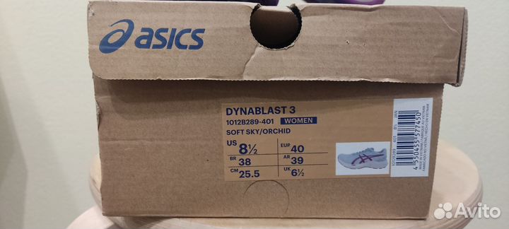 Кроссовки asics dynablast 3 женские