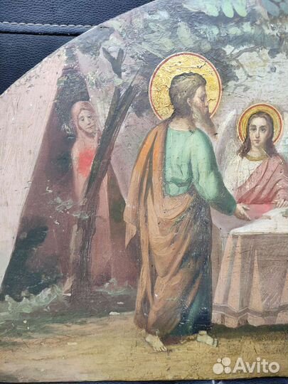 Икона св Троица Гостеприимство Авраама. Храмовая