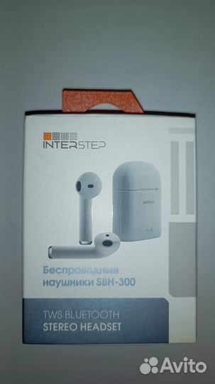 Беспроводные наушники (Новые) Interstep SBH-300