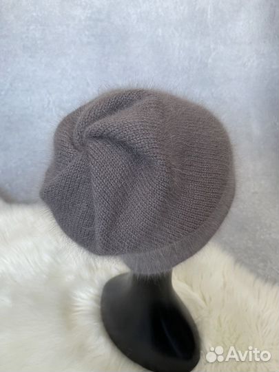 Шапка зимняя из ангоры