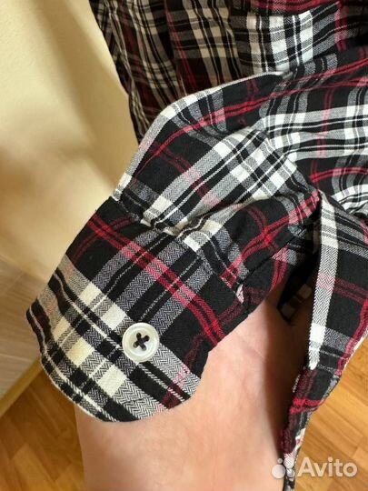 Рубашка в клетку женская 50 52