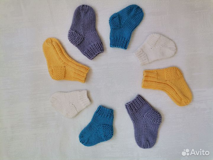Носки вязаные ручной работы