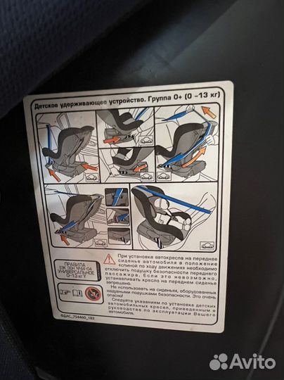 Детское автокресло от 0+ до 13 кг