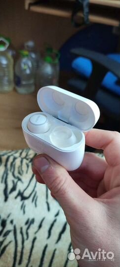 Meizu pop беспроводные наушники, кейс и только лев