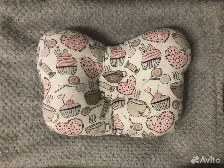 Подушка ортопедическая для новорожденных