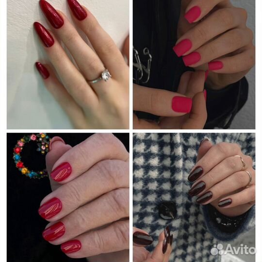 Маникюр и укрепление гелем
