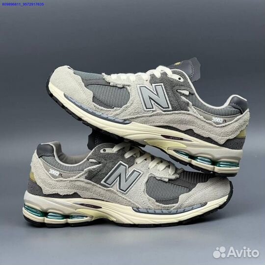 Кроссовки New Balance 2002R Светлые (Арт.51227)