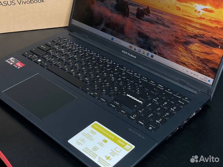 Новый ноутбук ryzen5 7520u озу 16gb