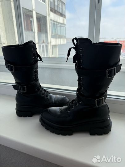 Сапоги женские натуральная кожа, весна