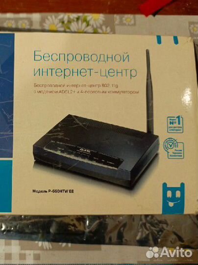 Модем adsl. Zyxel omni P-660HTW EE