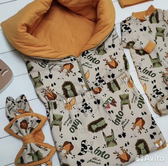 Конверт одеяло на выписку