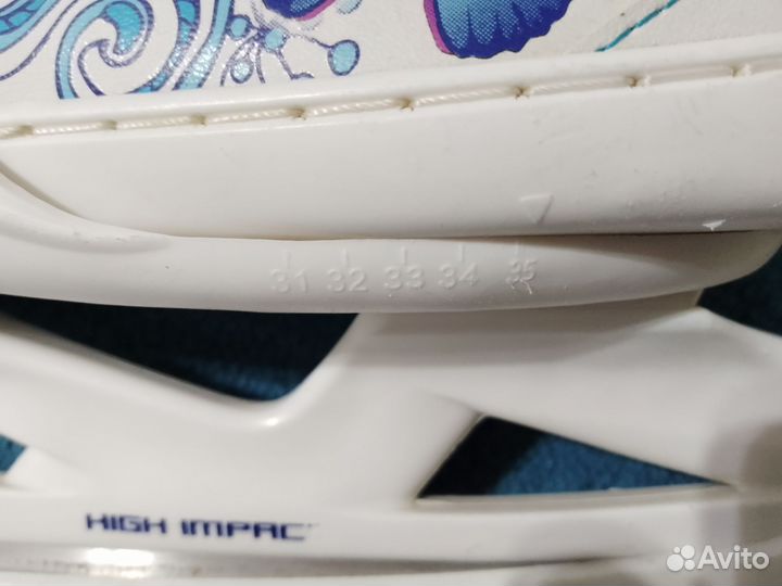 Коньки детские раздвижные 31 35