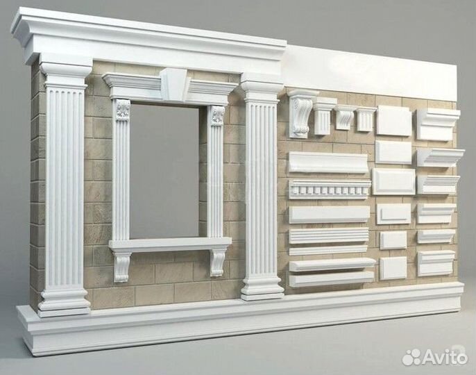 Декор фасадный