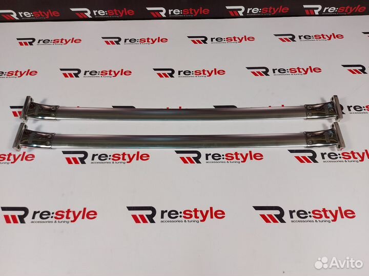 Рейлинги поперечные Lexus LX570 с16г Хром