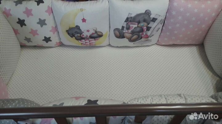 Бортики в кроватку