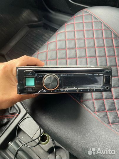 Магнитофон alpine