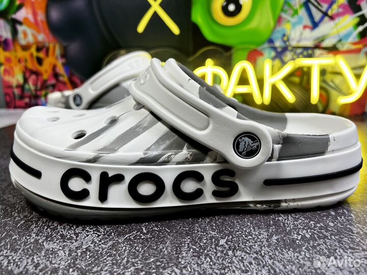 Crocs сабо женские градиент