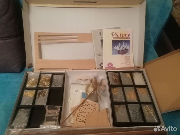 Сборная модель корабля из дерева