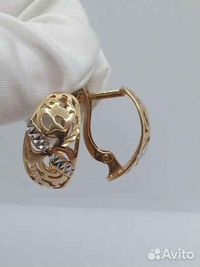 Серьги Золото