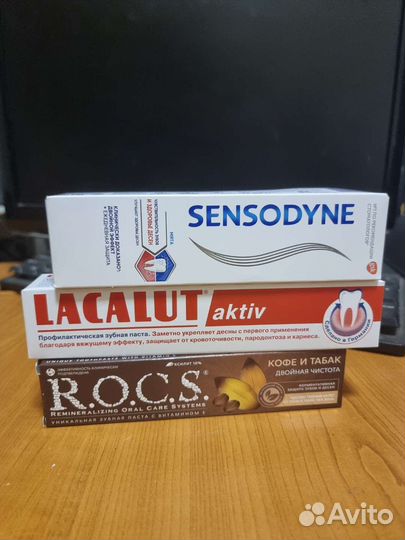 Зубная паста rocs