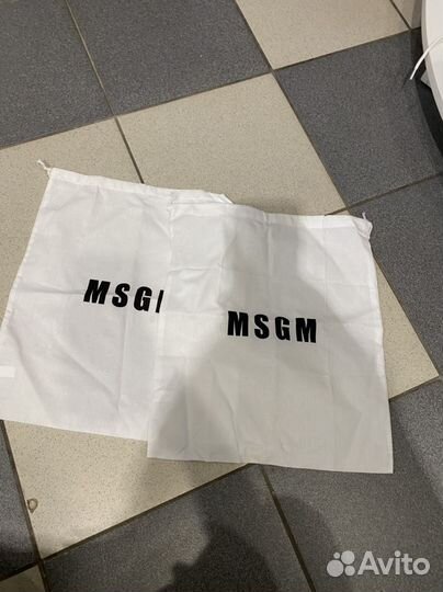 Пыльники Msgm оригинал новые