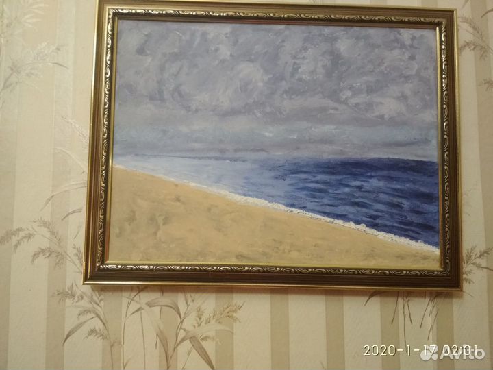 Картина маслом- Затишье перед бурей