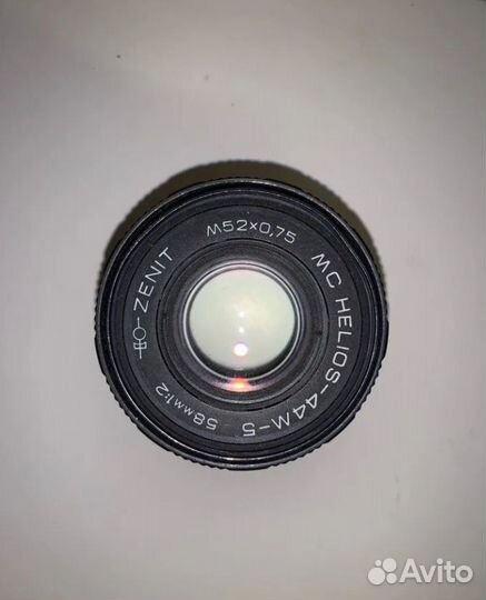 Объектив Zenit MC helios-44M-5 58мм 1:2