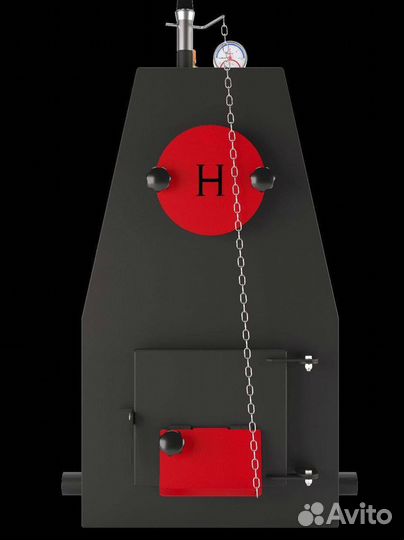 Твердотопливный котёл 12 квт