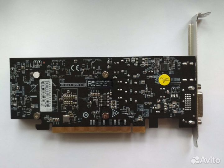 Видеокарта rx550 4gb