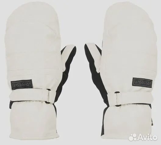 M) варежки Ж volcom peep gore-TEX mitt moonbeam