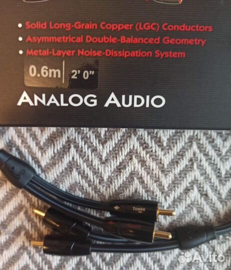 Кабель RCA Audioquest Tower