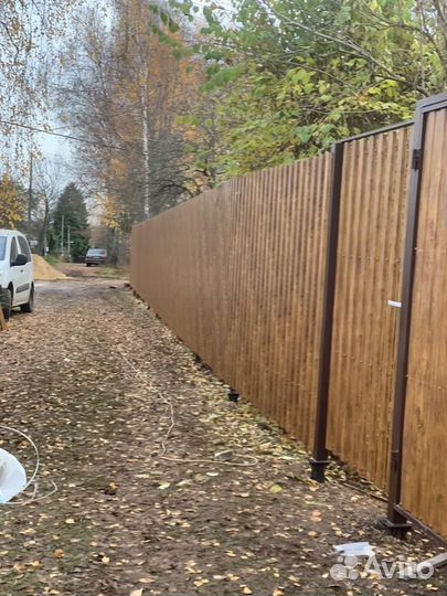 Забор под ключ