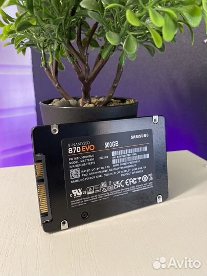 Ssd samsung 870EVO 500gb