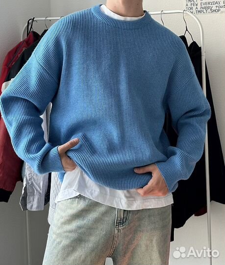 Свитер оверсайз мужской