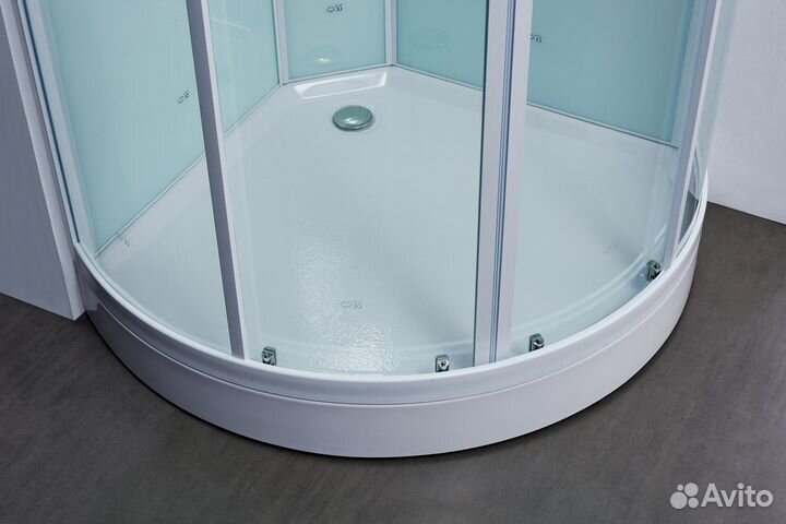 Стеклянные дверки-стенки для душевых кабин